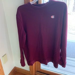 Champion maroon pullover